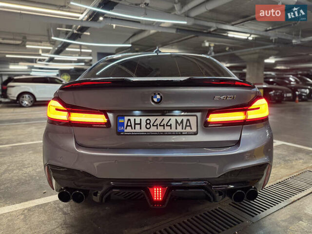 Серый БМВ 5 Серия, объемом двигателя 3 л и пробегом 74 тыс. км за 39000 $, фото 14 на Automoto.ua