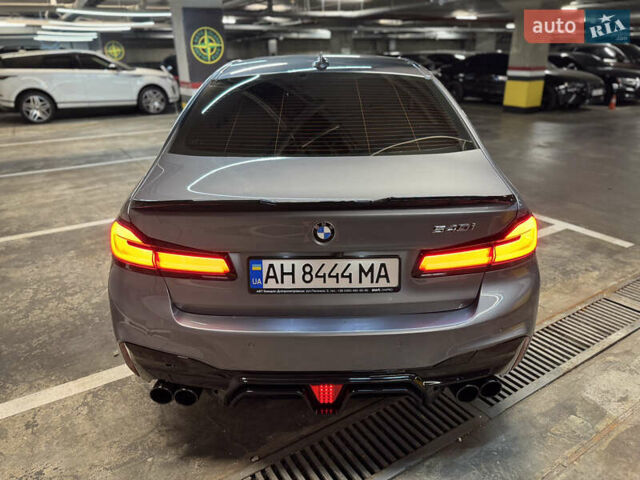 Серый БМВ 5 Серия, объемом двигателя 3 л и пробегом 74 тыс. км за 39000 $, фото 13 на Automoto.ua