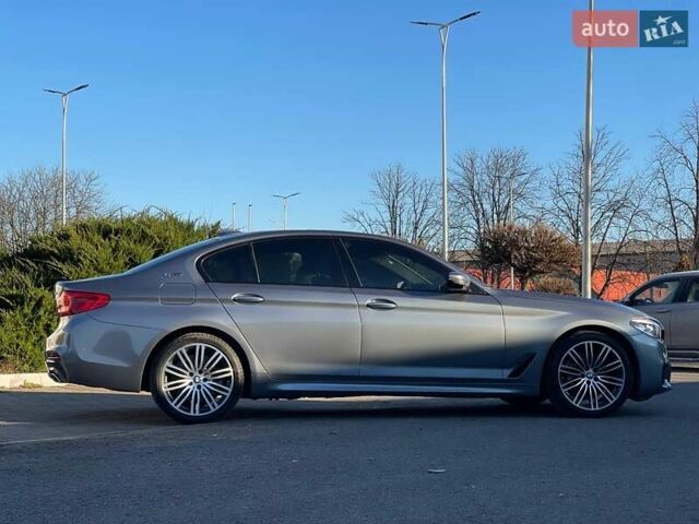 Серый БМВ 5 Серия, объемом двигателя 2 л и пробегом 206 тыс. км за 27900 $, фото 3 на Automoto.ua