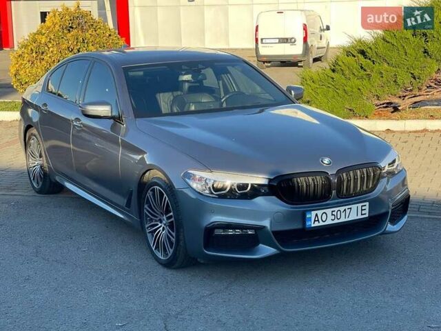 Серый БМВ 5 Серия, объемом двигателя 2 л и пробегом 206 тыс. км за 27900 $, фото 1 на Automoto.ua