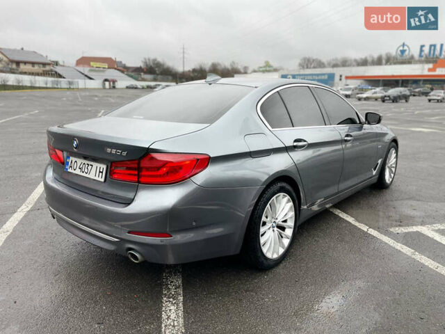 Серый БМВ 5 Серия, объемом двигателя 2 л и пробегом 137 тыс. км за 29500 $, фото 7 на Automoto.ua