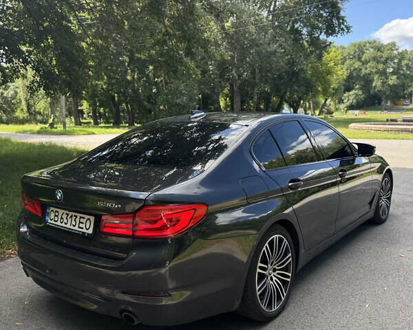 Серый БМВ 5 Серия, объемом двигателя 2 л и пробегом 128 тыс. км за 28999 $, фото 1 на Automoto.ua