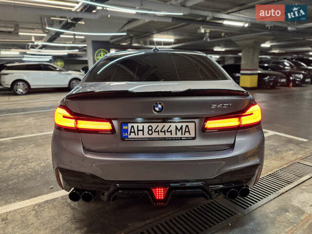 Серый БМВ 5 Серия, объемом двигателя 3 л и пробегом 74 тыс. км за 39000 $, фото 18 на Automoto.ua