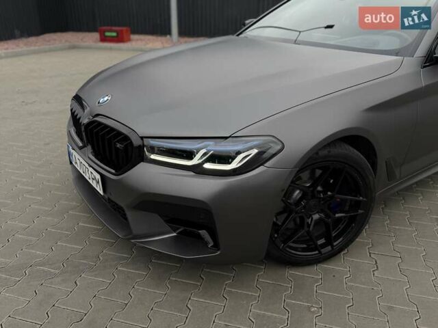 Серый БМВ 5 Серия, объемом двигателя 3 л и пробегом 116 тыс. км за 32500 $, фото 20 на Automoto.ua