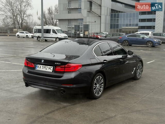 Серый БМВ 5 Серия, объемом двигателя 2 л и пробегом 107 тыс. км за 25400 $, фото 4 на Automoto.ua