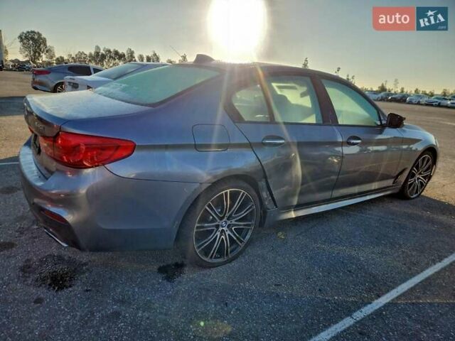 Серый БМВ 5 Серия, объемом двигателя 3 л и пробегом 92 тыс. км за 11000 $, фото 3 на Automoto.ua