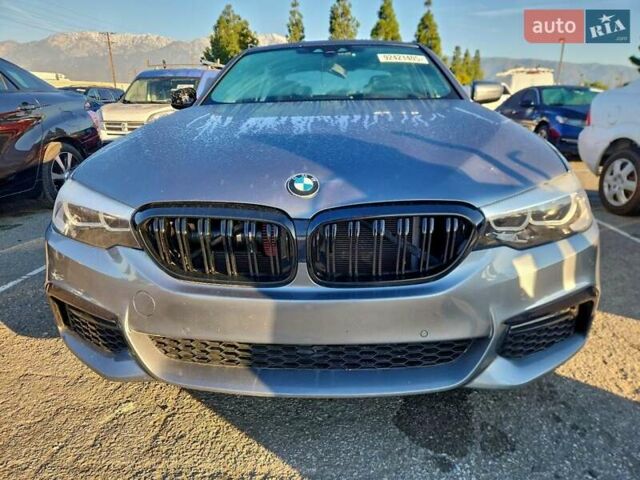 Серый БМВ 5 Серия, объемом двигателя 3 л и пробегом 92 тыс. км за 11000 $, фото 5 на Automoto.ua