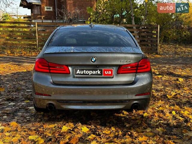 Серый БМВ 5 Серия, объемом двигателя 2 л и пробегом 47 тыс. км за 28340 $, фото 7 на Automoto.ua