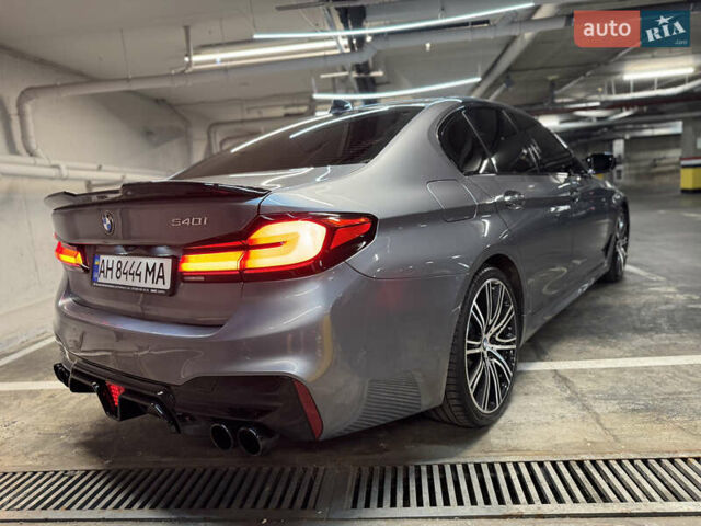 Серый БМВ 5 Серия, объемом двигателя 3 л и пробегом 74 тыс. км за 39000 $, фото 10 на Automoto.ua