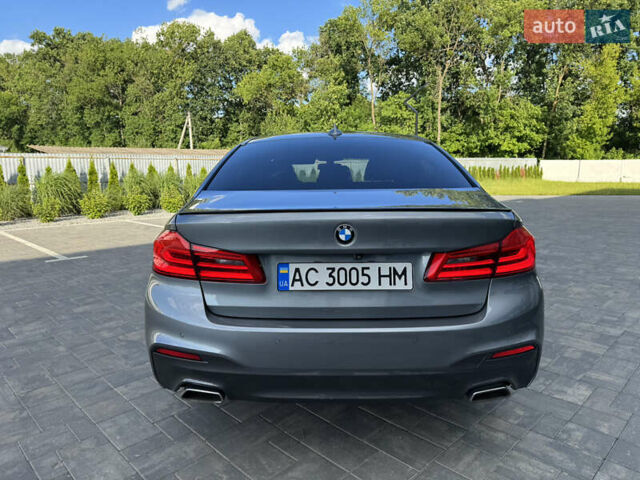 Серый БМВ 5 Серия, объемом двигателя 2.99 л и пробегом 150 тыс. км за 41000 $, фото 5 на Automoto.ua