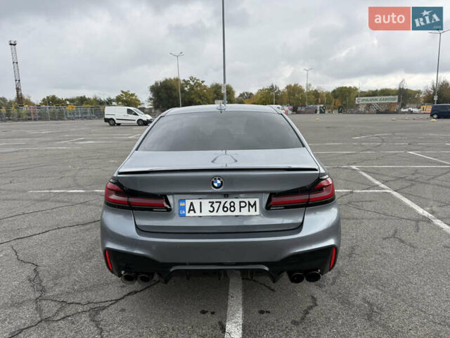 Серый БМВ 5 Серия, объемом двигателя 3 л и пробегом 94 тыс. км за 39000 $, фото 4 на Automoto.ua