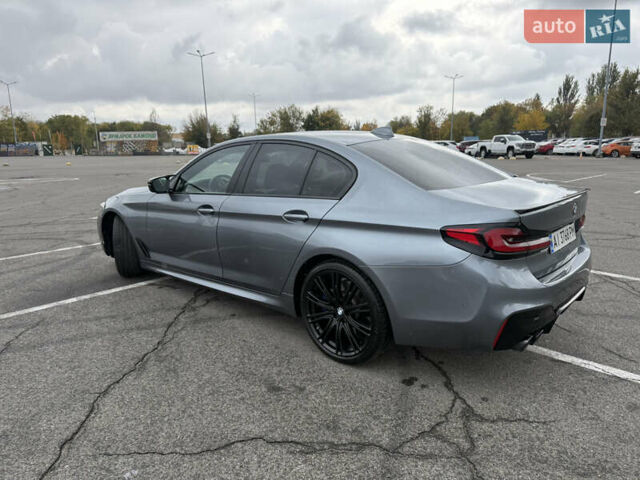 Серый БМВ 5 Серия, объемом двигателя 3 л и пробегом 94 тыс. км за 39000 $, фото 2 на Automoto.ua