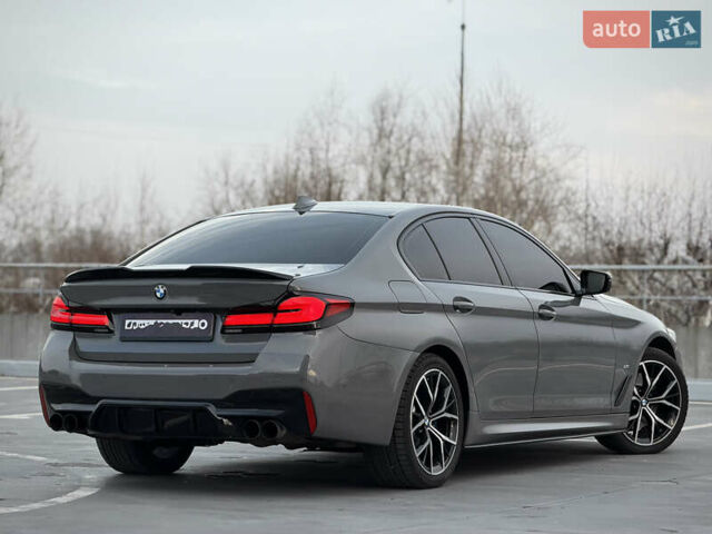 Серый БМВ 5 Серия, объемом двигателя 3 л и пробегом 65 тыс. км за 51700 $, фото 8 на Automoto.ua