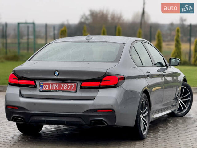 Серый БМВ 5 Серия, объемом двигателя 2 л и пробегом 27 тыс. км за 58700 $, фото 7 на Automoto.ua