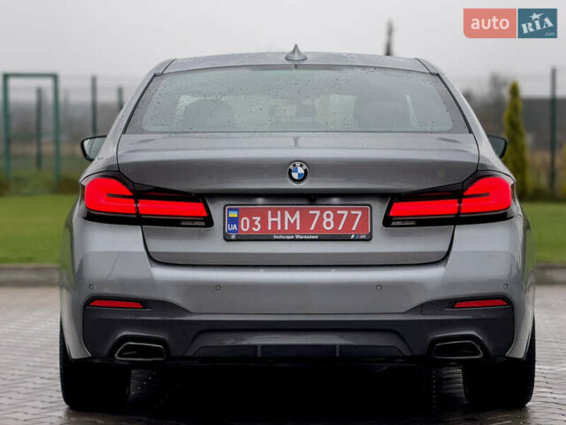 Серый БМВ 5 Серия, объемом двигателя 2 л и пробегом 27 тыс. км за 58700 $, фото 5 на Automoto.ua