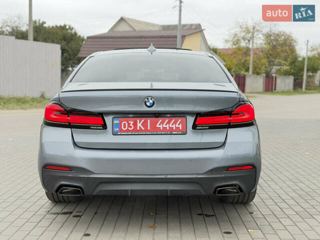 Серый БМВ 5 Серия, объемом двигателя 3 л и пробегом 205 тыс. км за 42800 $, фото 14 на Automoto.ua