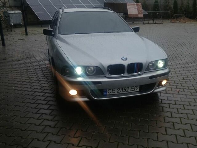 Серый БМВ 5 Серия, объемом двигателя 2.5 л и пробегом 320 тыс. км за 2500 $, фото 3 на Automoto.ua