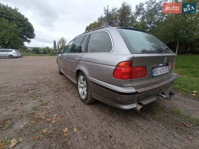 Серый БМВ 5 Серия, объемом двигателя 2.5 л и пробегом 350 тыс. км за 3500 $, фото 12 на Automoto.ua
