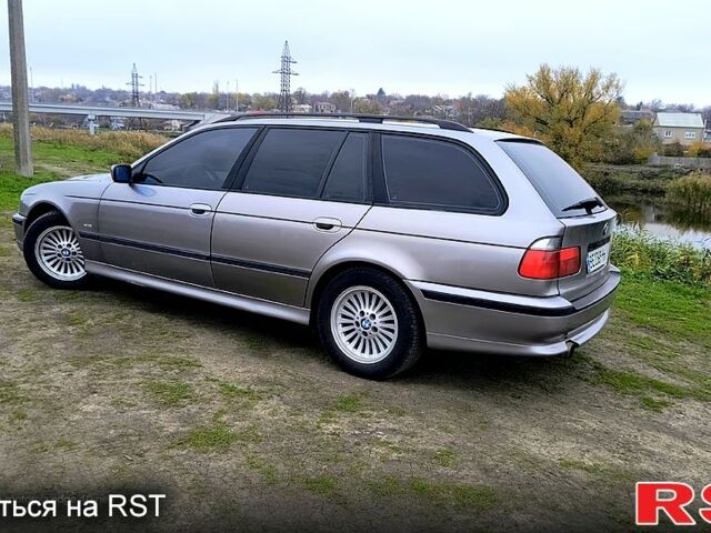 Серый БМВ 5 Серия, объемом двигателя 2.5 л и пробегом 350 тыс. км за 4000 $, фото 3 на Automoto.ua