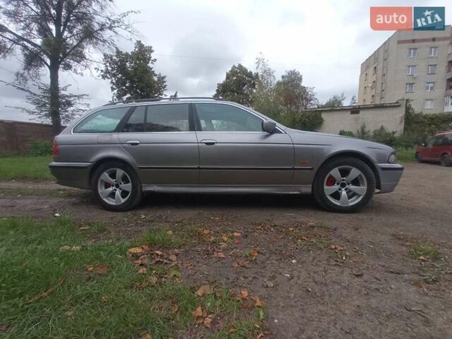 Серый БМВ 5 Серия, объемом двигателя 2.5 л и пробегом 350 тыс. км за 3500 $, фото 11 на Automoto.ua