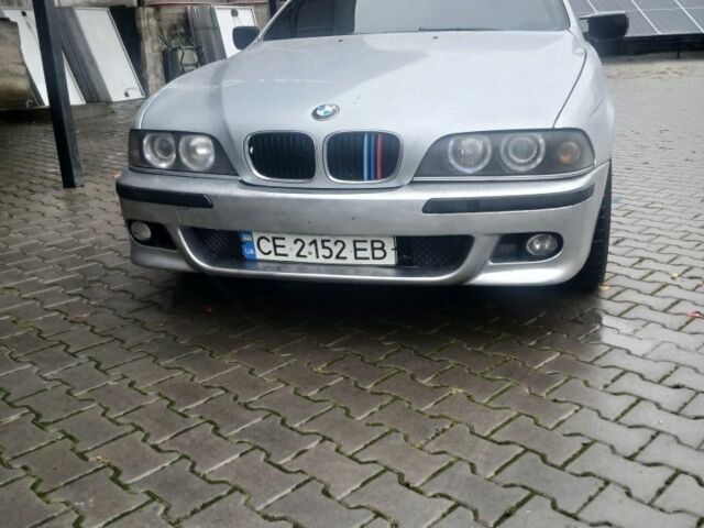 Серый БМВ 5 Серия, объемом двигателя 2.5 л и пробегом 320 тыс. км за 2500 $, фото 2 на Automoto.ua