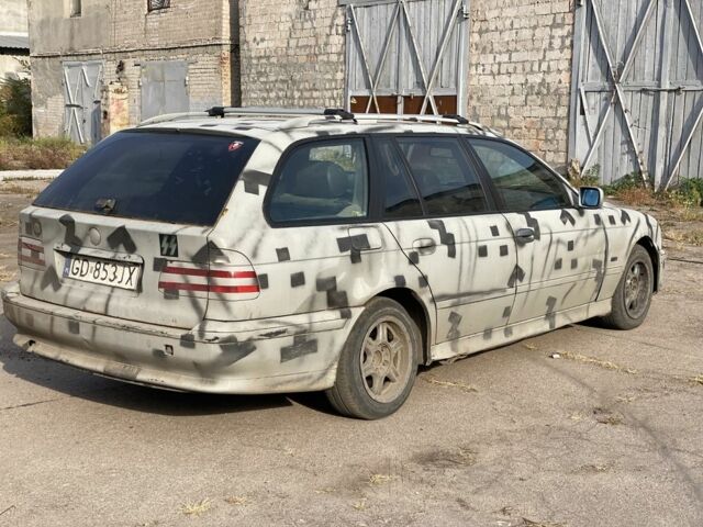 Серый БМВ 5 Серия, объемом двигателя 2.5 л и пробегом 450 тыс. км за 1850 $, фото 1 на Automoto.ua