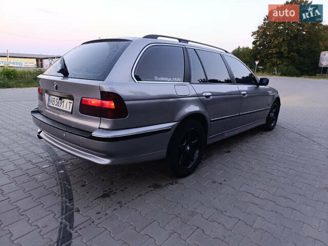Серый БМВ 5 Серия, объемом двигателя 2 л и пробегом 230 тыс. км за 4444 $, фото 3 на Automoto.ua