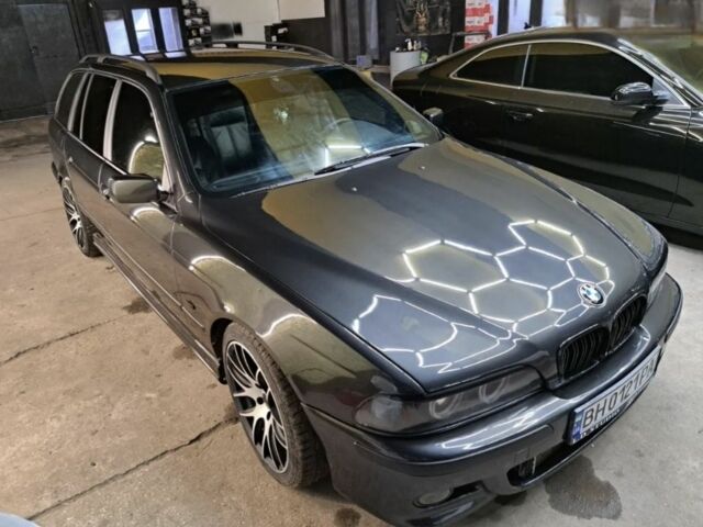 Серый БМВ 5 Серия, объемом двигателя 2.5 л и пробегом 284 тыс. км за 5900 $, фото 3 на Automoto.ua