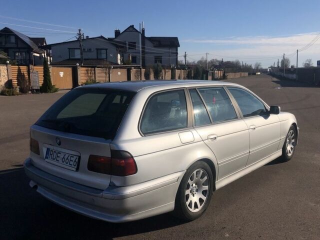 Серый БМВ 5 Серия, объемом двигателя 3 л и пробегом 350 тыс. км за 2300 $, фото 3 на Automoto.ua