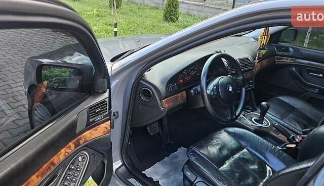 Сірий БМВ 5 Серія, об'ємом двигуна 3 л та пробігом 321 тис. км за 6200 $, фото 10 на Automoto.ua