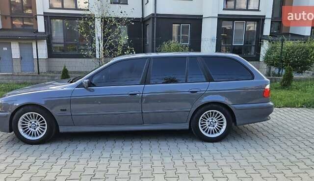 Сірий БМВ 5 Серія, об'ємом двигуна 3 л та пробігом 321 тис. км за 6200 $, фото 4 на Automoto.ua