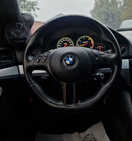 Серый БМВ 5 Серия, объемом двигателя 3 л и пробегом 364 тыс. км за 10000 $, фото 76 на Automoto.ua