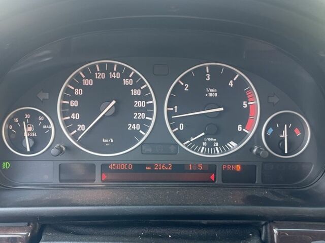 Сірий БМВ 5 Серія, об'ємом двигуна 3 л та пробігом 450 тис. км за 4860 $, фото 5 на Automoto.ua