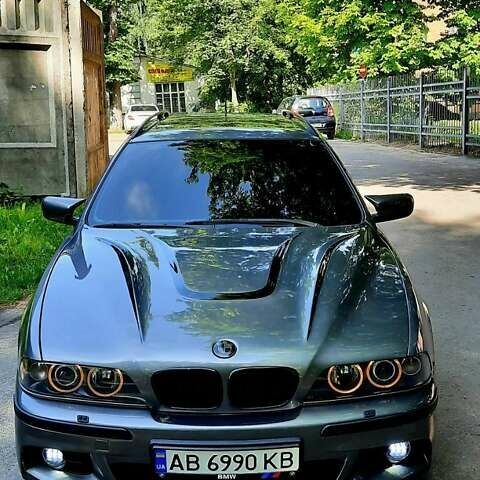 Сірий БМВ 5 Серія, об'ємом двигуна 3 л та пробігом 364 тис. км за 9300 $, фото 48 на Automoto.ua