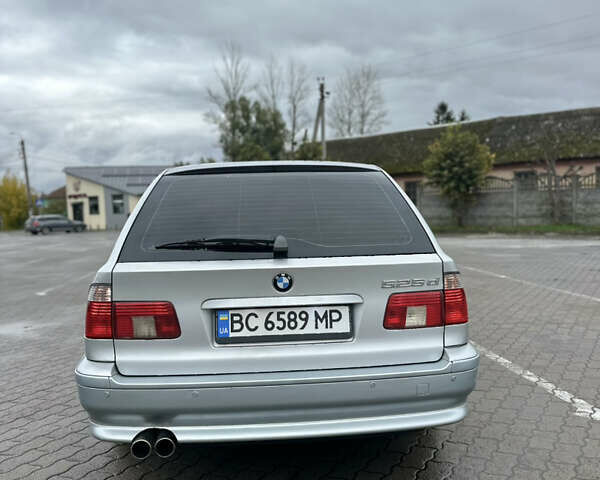 Серый БМВ 5 Серия, объемом двигателя 2.5 л и пробегом 383 тыс. км за 5500 $, фото 5 на Automoto.ua