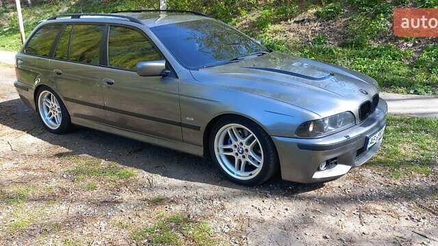 Сірий БМВ 5 Серія, об'ємом двигуна 3 л та пробігом 364 тис. км за 9300 $, фото 56 на Automoto.ua