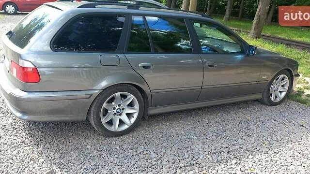 Сірий БМВ 5 Серія, об'ємом двигуна 3 л та пробігом 364 тис. км за 9300 $, фото 63 на Automoto.ua