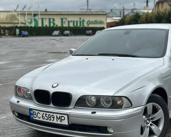 Серый БМВ 5 Серия, объемом двигателя 2.5 л и пробегом 383 тыс. км за 5500 $, фото 2 на Automoto.ua