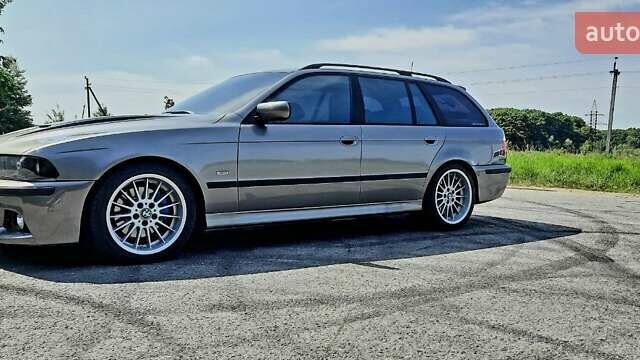 Сірий БМВ 5 Серія, об'ємом двигуна 3 л та пробігом 364 тис. км за 9300 $, фото 60 на Automoto.ua