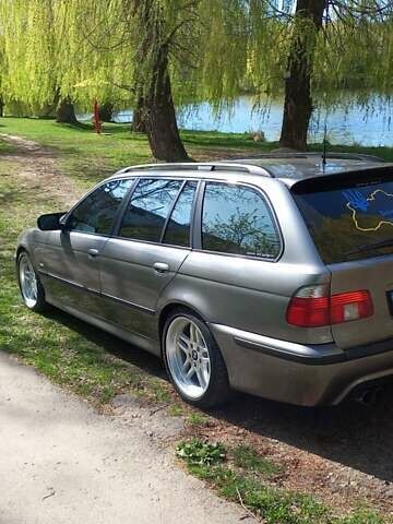 Сірий БМВ 5 Серія, об'ємом двигуна 3 л та пробігом 364 тис. км за 9300 $, фото 45 на Automoto.ua