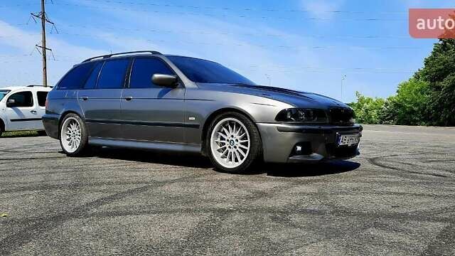 Сірий БМВ 5 Серія, об'ємом двигуна 3 л та пробігом 364 тис. км за 9300 $, фото 58 на Automoto.ua