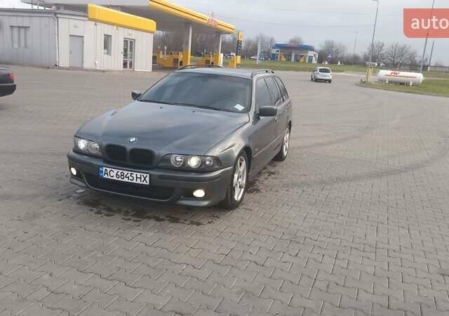 Серый БМВ 5 Серия, объемом двигателя 2.5 л и пробегом 522 тыс. км за 3850 $, фото 3 на Automoto.ua