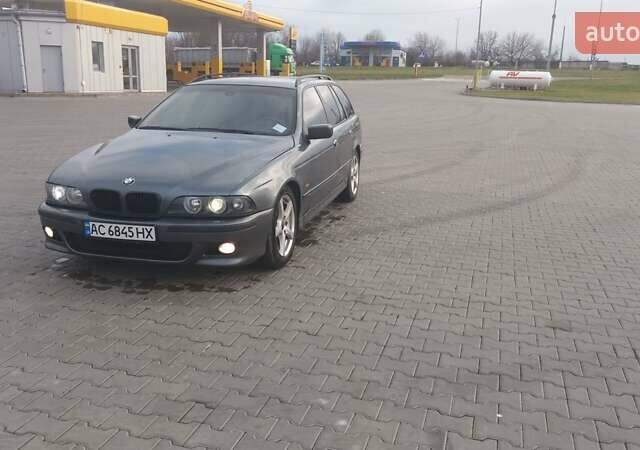 Серый БМВ 5 Серия, объемом двигателя 2.5 л и пробегом 522 тыс. км за 3850 $, фото 2 на Automoto.ua