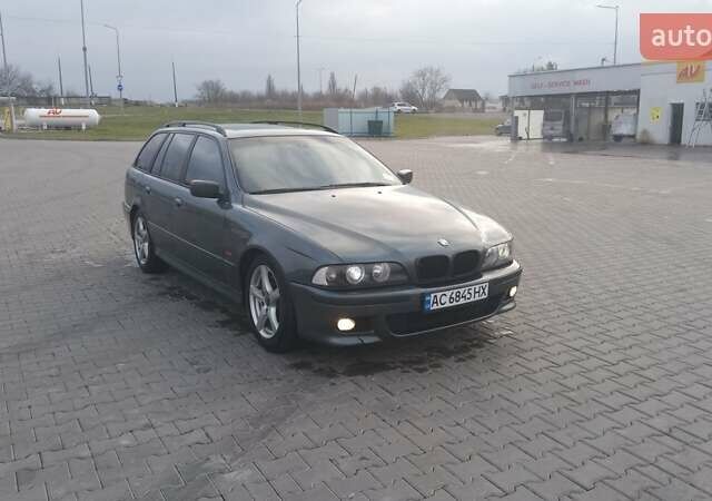 Серый БМВ 5 Серия, объемом двигателя 2.5 л и пробегом 522 тыс. км за 3850 $, фото 4 на Automoto.ua