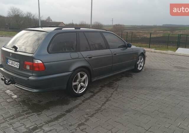 Серый БМВ 5 Серия, объемом двигателя 2.5 л и пробегом 522 тыс. км за 3850 $, фото 5 на Automoto.ua