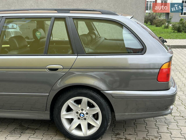 Серый БМВ 5 Серия, объемом двигателя 2.5 л и пробегом 300 тыс. км за 4750 $, фото 11 на Automoto.ua