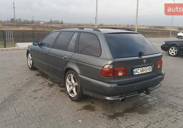 Серый БМВ 5 Серия, объемом двигателя 2.5 л и пробегом 522 тыс. км за 3850 $, фото 8 на Automoto.ua