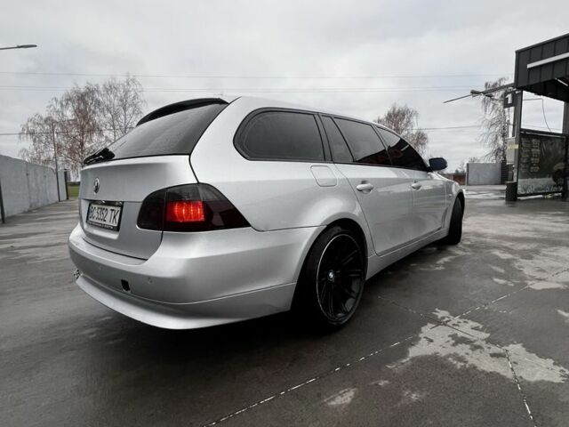 Серый БМВ 5 Серия, объемом двигателя 2.5 л и пробегом 350 тыс. км за 6300 $, фото 4 на Automoto.ua