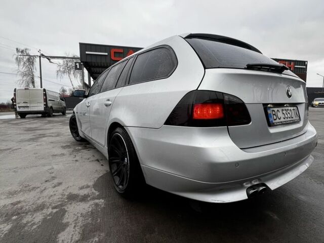 Серый БМВ 5 Серия, объемом двигателя 2.5 л и пробегом 350 тыс. км за 6300 $, фото 5 на Automoto.ua