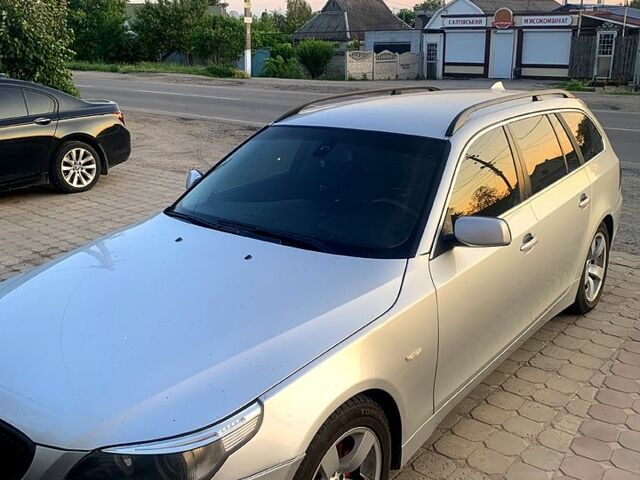 Серый БМВ 5 Серия, объемом двигателя 3 л и пробегом 420 тыс. км за 7500 $, фото 1 на Automoto.ua